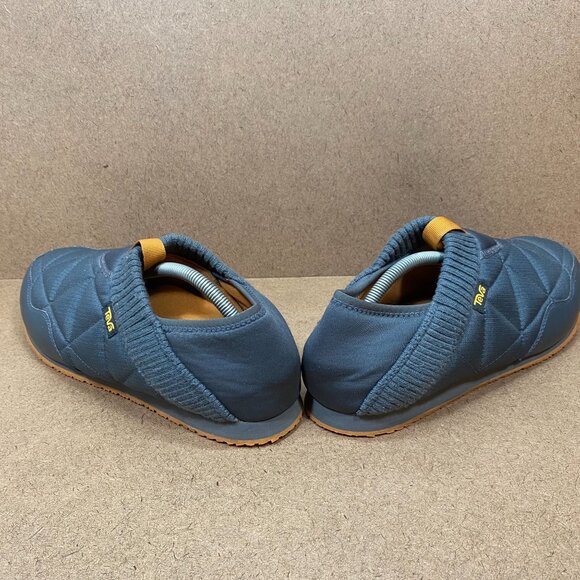 Teva ReEmber Quilted Bootie Slip On Gray Orange Comfort Slippers Mens Size 12 - Picture 4 of 9